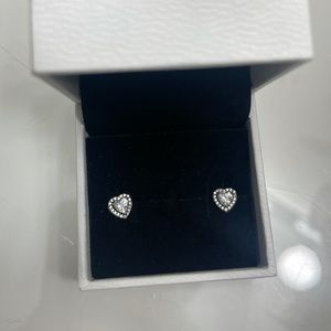 PANDORA HEART EARRINGS